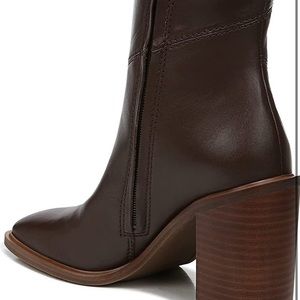 Franco Sarto Dark Brown Stormy Bootie, Size 8